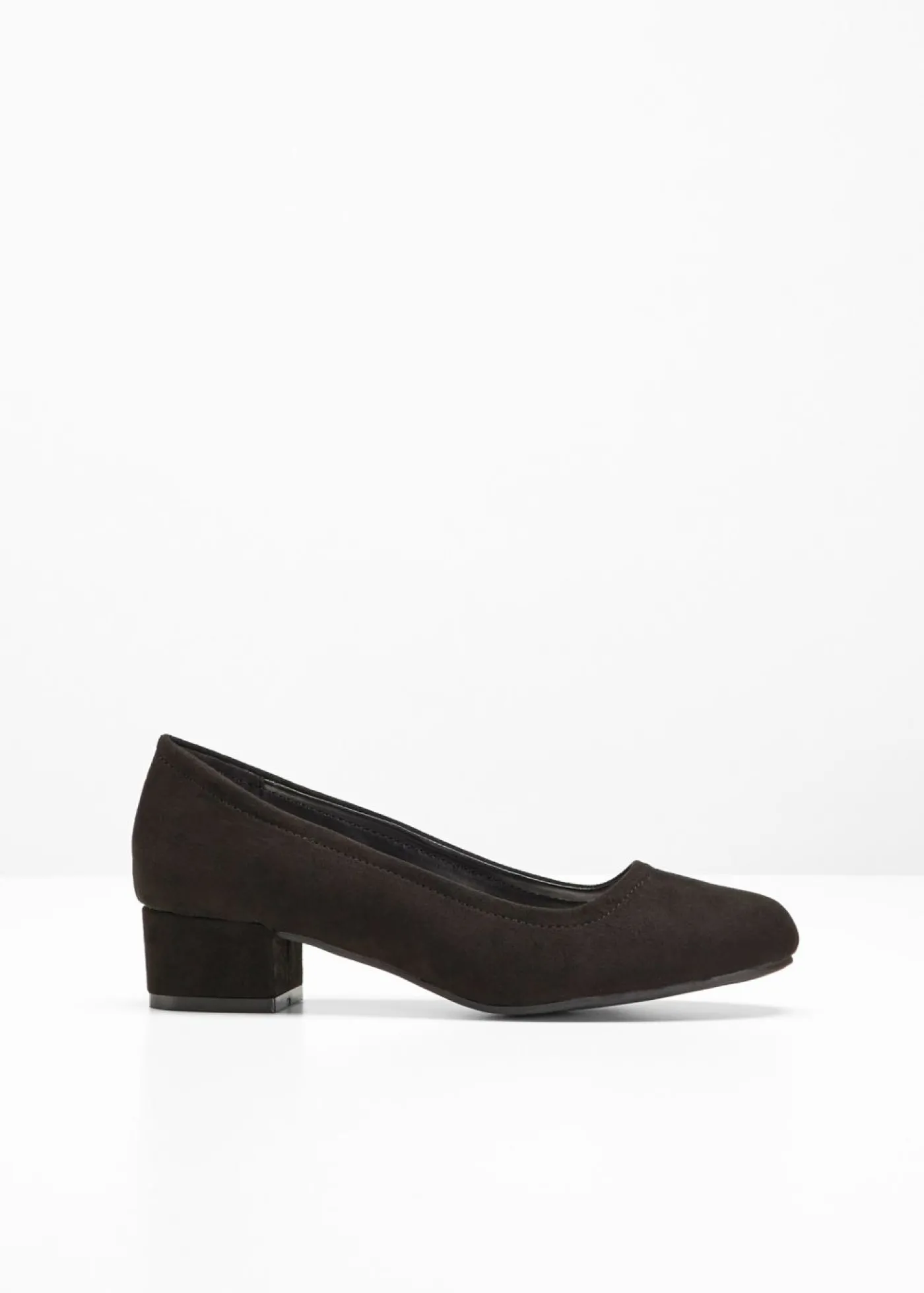 bonprix bonprix Zapatos de tacón con tacón ancho Negro Clearance