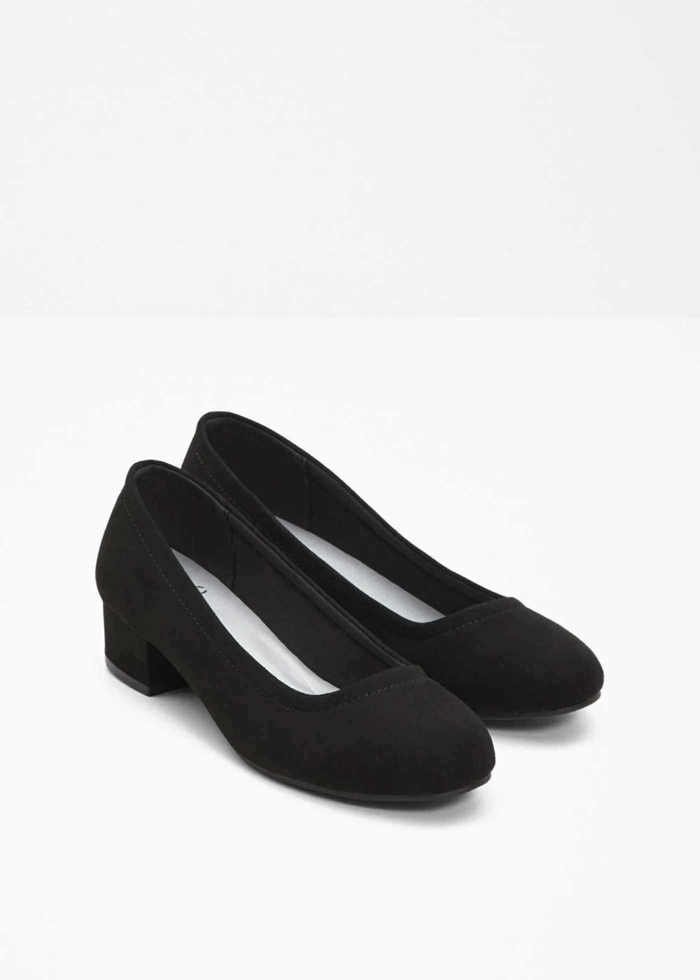 bonprix bonprix Zapatos de tacón con tacón ancho Negro Clearance