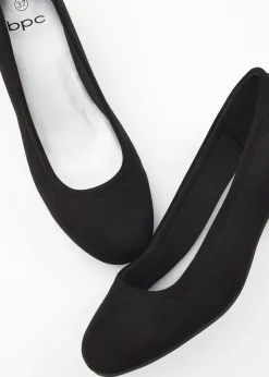 bonprix bonprix Zapatos de tacón con tacón ancho Negro Clearance