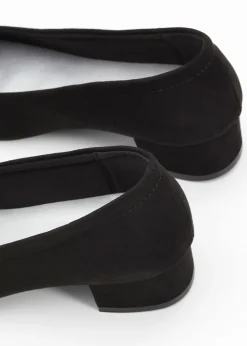 bonprix bonprix Zapatos de tacón con tacón ancho Negro Clearance