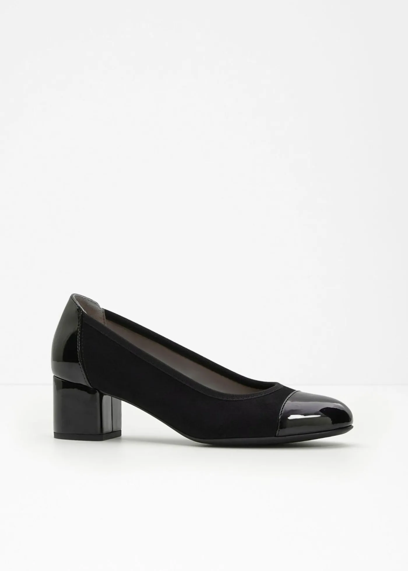 bonprix bonprix Zapatos de tacón con tacón ancho Negro Online