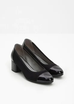 bonprix bonprix Zapatos de tacón con tacón ancho Negro Online