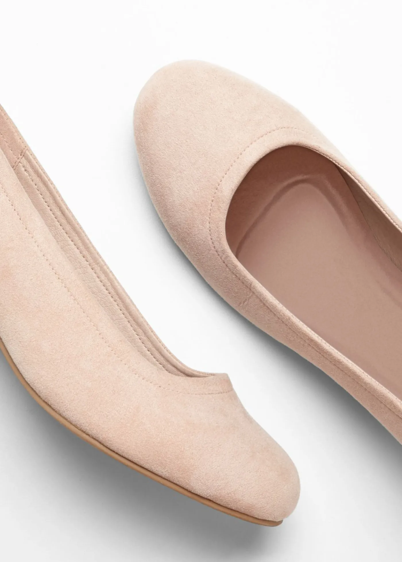 bonprix bonprix Zapatos de tacón con tacón ancho Beige Hot