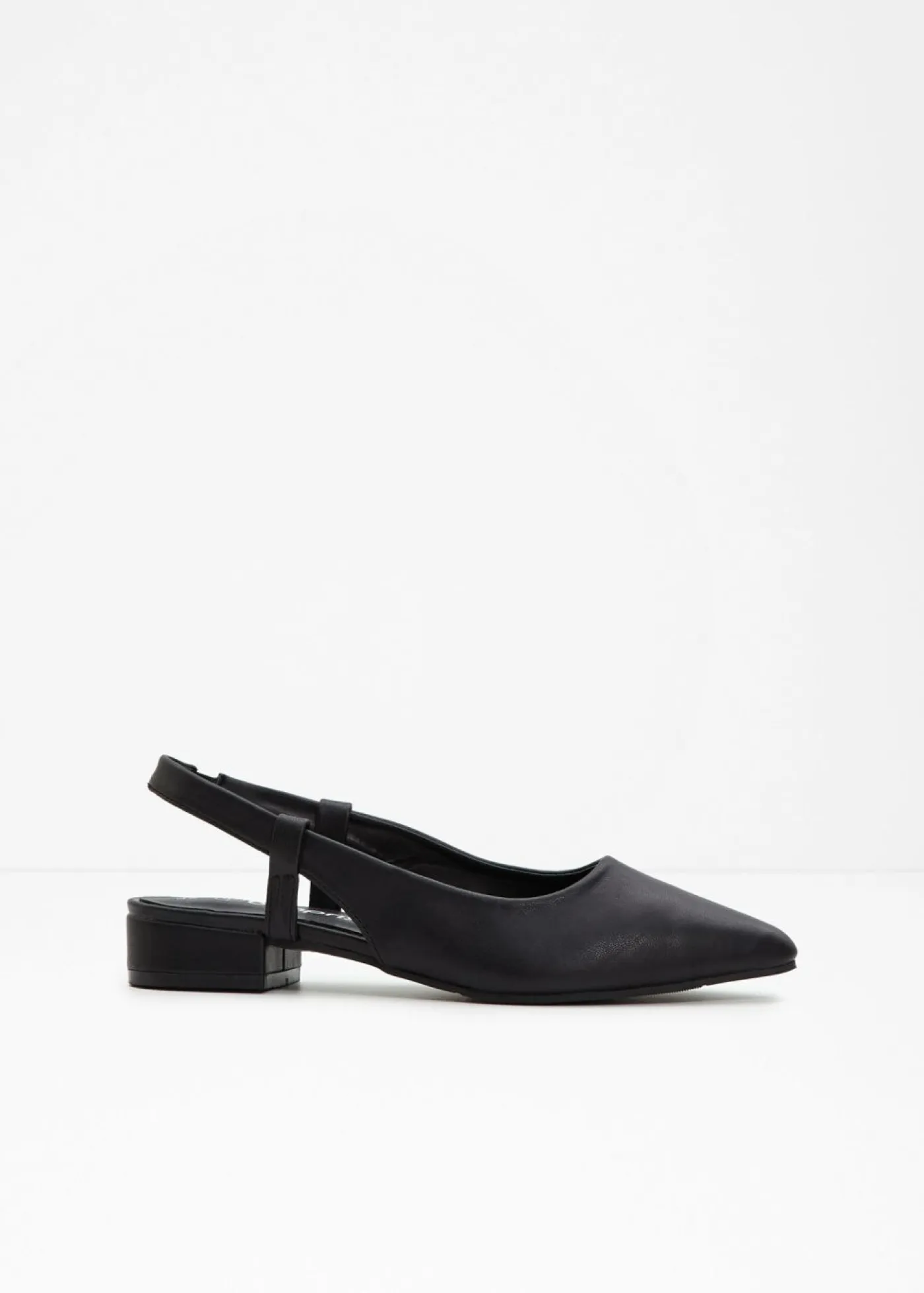 bonprix bonprix Zapatos de tacón con talón al descubierto Negro Discount