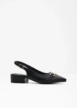 bonprix bonprix Zapatos de tacón con talón al descubierto Negro Best