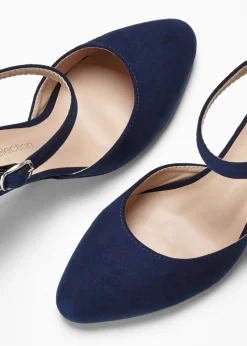 bonprix bonprix Zapatos de tacón de aguja Azul marino Clearance