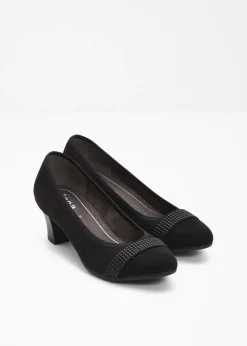bonprix Jana Zapatos de tacón Jana de ancho cómodo Negro Clearance