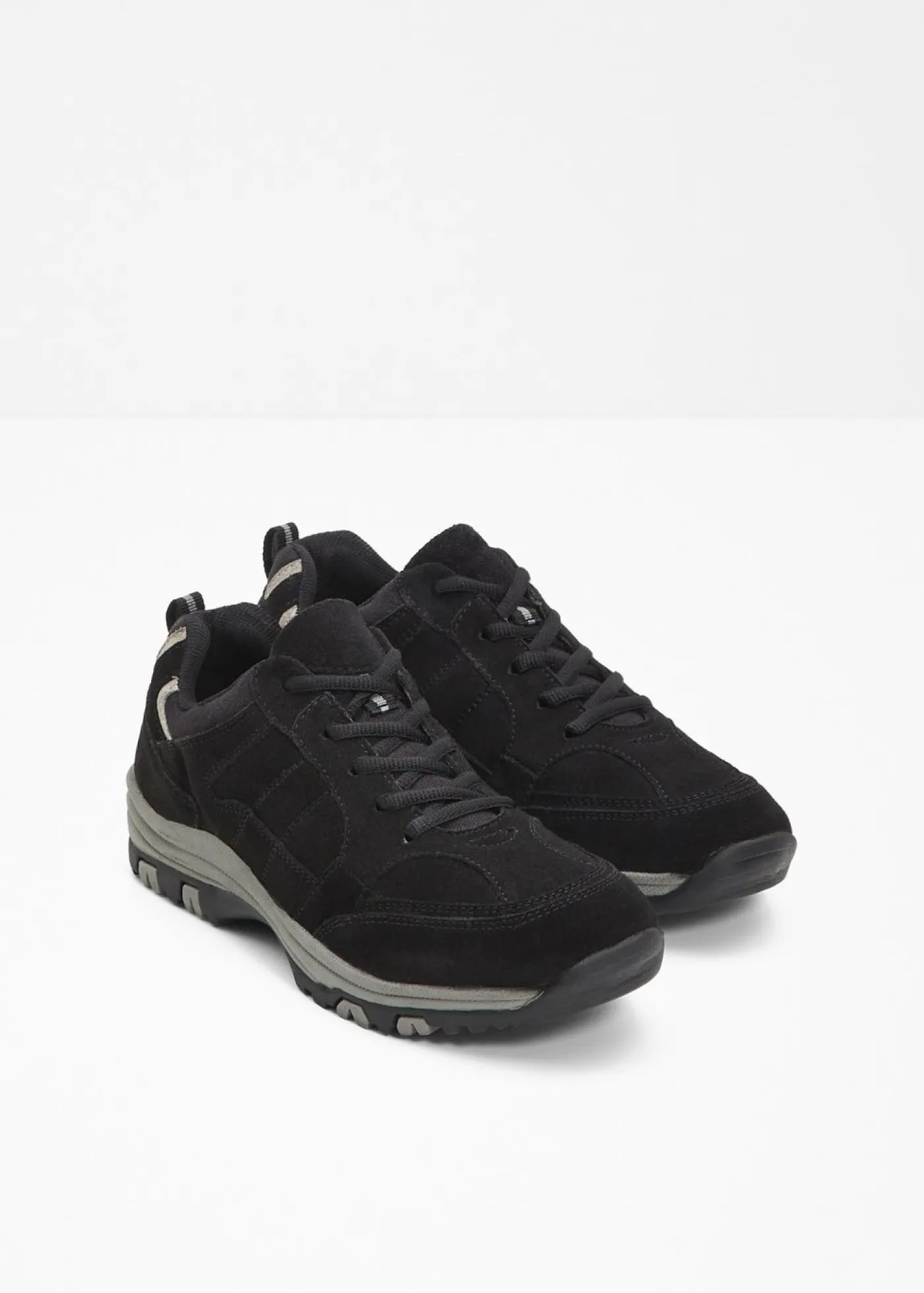 bonprix bonprix Zapatos de trekking de ante Negro Online