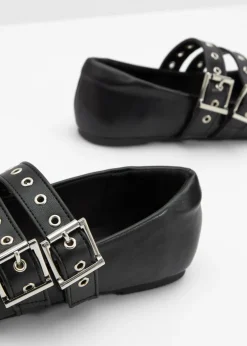 bonprix bonprix Zapatos tipo Mary Jane con plantilla acolchada Negro Online