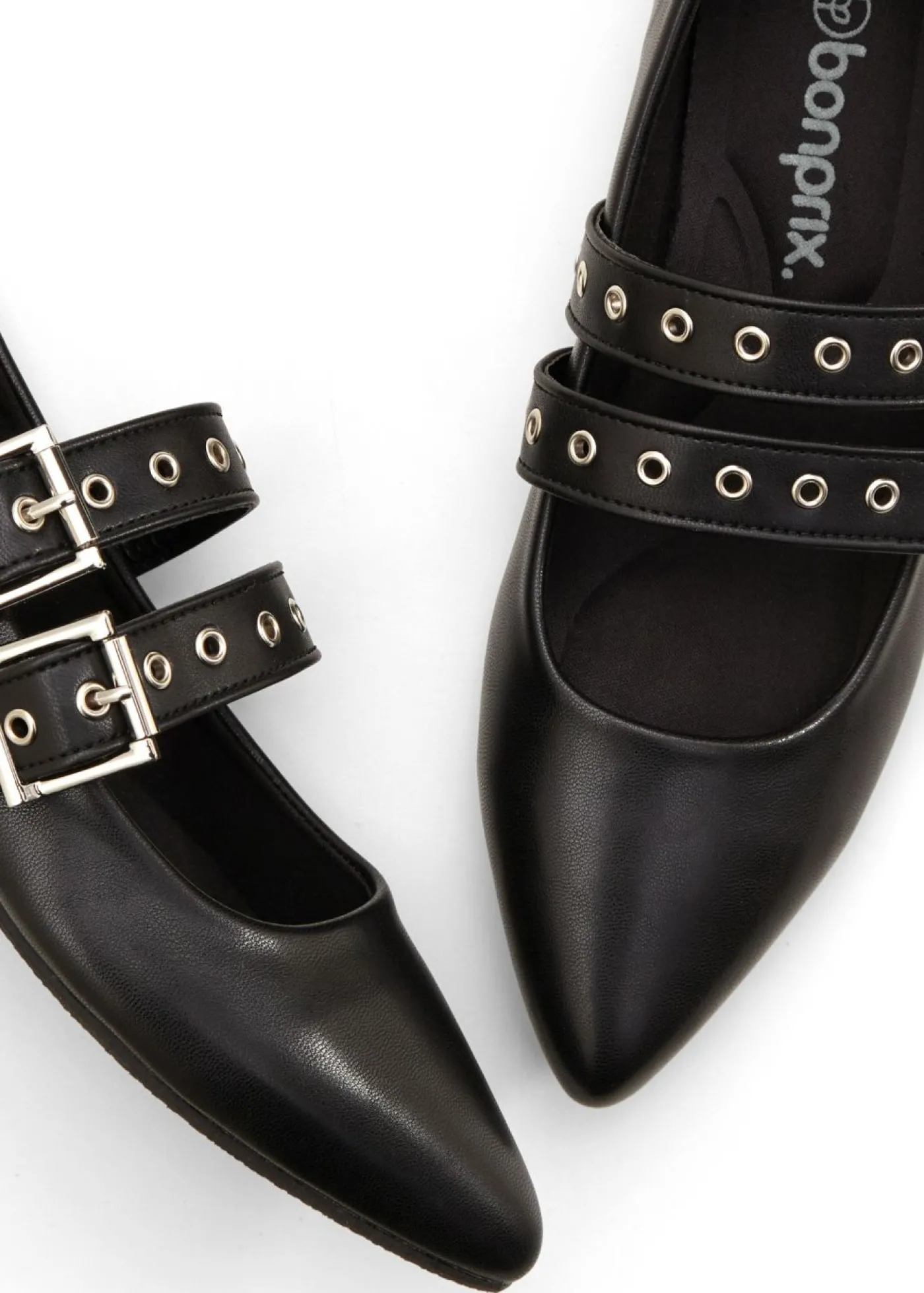 bonprix bonprix Zapatos tipo Mary Jane con plantilla acolchada Negro Online